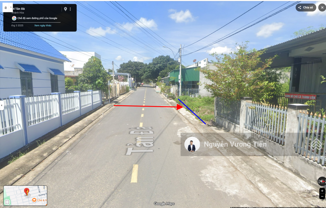 550 triệu/m ngang đất MT Tản Đà - TT Cam Đức 114m² 50TC an toàn không QH Vin