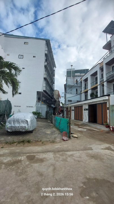Ngang 11m, DT 177m2, góc 2 mặt tiền đường 5m hẻm Đoàn Trần Nghiệp, Vĩnh Phước, Nha Trang giá 60 tr