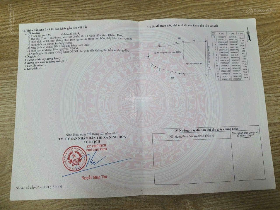 Cơ hội vàng cho nhà đầu tư. Đất cạnh nhà dân, đất gần KCN Ninh Xuân, mặt tiền 60m, giá 499 nghìn/m2