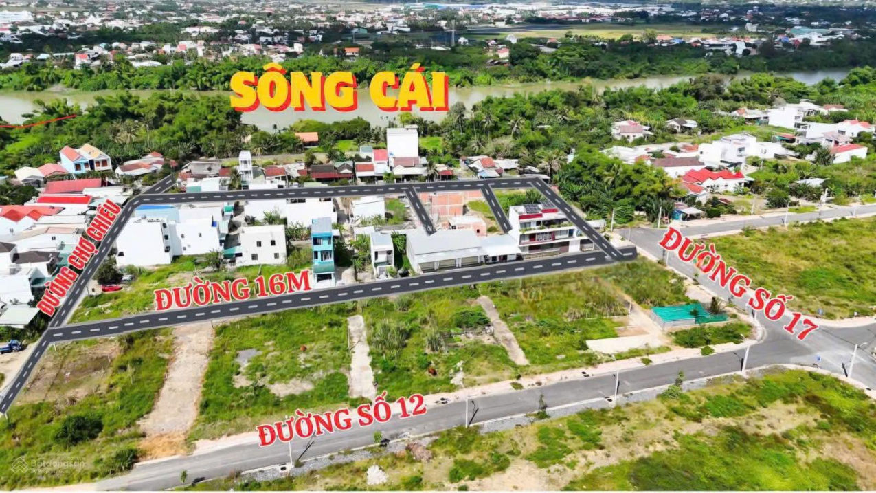 Bán đất mặt đường Chợ Chiều, Phú Ân Nam 2, Diên Khánh, Khánh Hòa