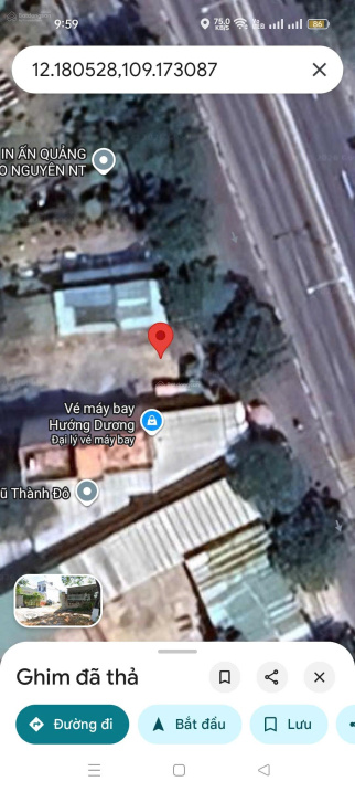 Bán đất giá siêu rẻ với diện tích 570m2(140m2 thổ) chỉ với 8,4 tỷ đường Nguyễn Tất Thành, Nha Trang