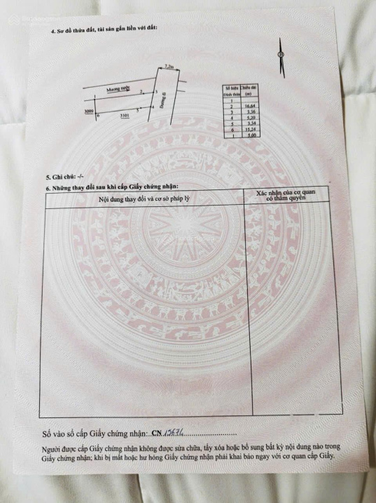 Duy nhất 1 lô mặt tiền Lầu Ông Huyện, Diên An, đường nhựa 7m thông kinh doanh thuận lợi, sát 23/10 2