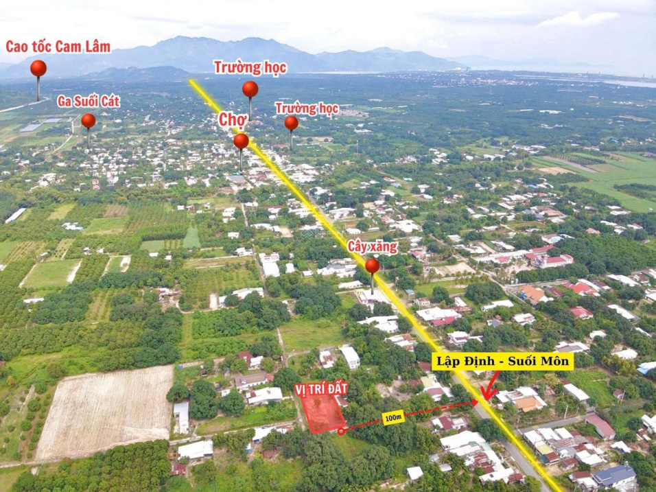 Bán đất tại Xã Cam Hiệp Nam, 1 tỷ, 119 m2, mặt tiền 5.5m, pháp lý đầy đủ 2