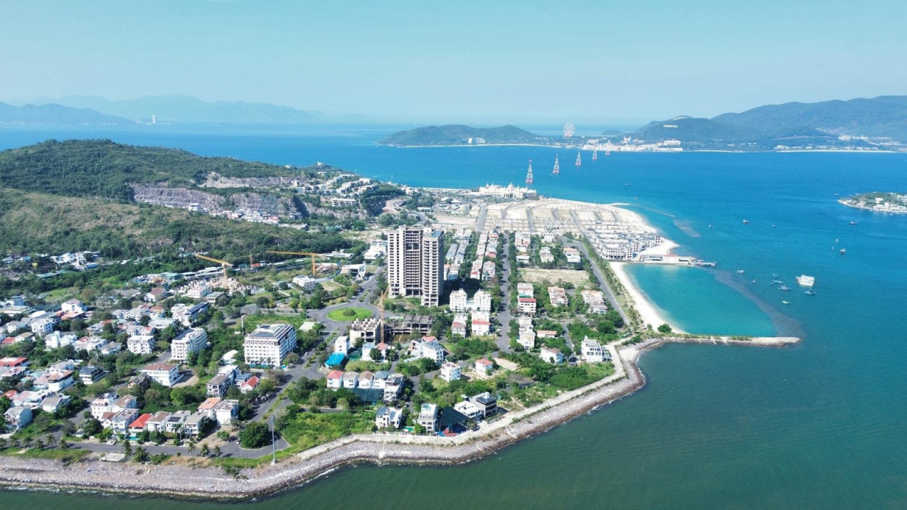 Bán biệt thự VIP mặt biển Khu đô thị biển An Viên, 350m2, nhà 4 tầng, full nôi thất, sổ đỏ lâu dài