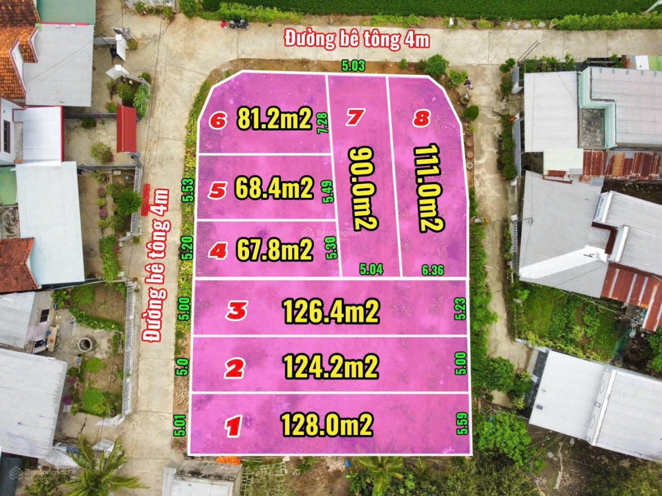 Mở bán 8 lô Diên Lạc Diên Khánh giá chỉ 881 triệu