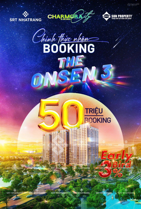 CHỈ 50TR BOOKING SỚM NHẬN NGAY ƯU ĐÃI 3% TỔNG CHIẾT KHẤU LÊN TỚI 22% TRỪ VÀO GIÁ - CHARMORA CITY