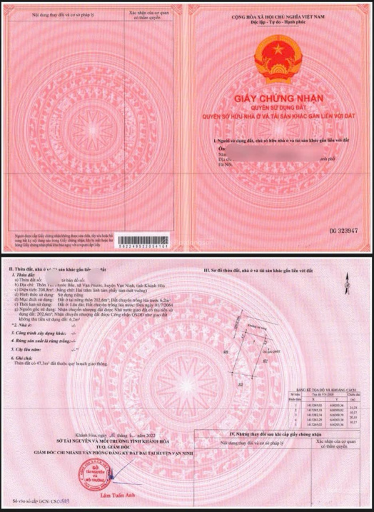BÁN NHANH LÔ ĐẤT ĐẸP THÔN PHƯỚC BẮC XÃ VẠN PHƯỚC - Ảnh 4